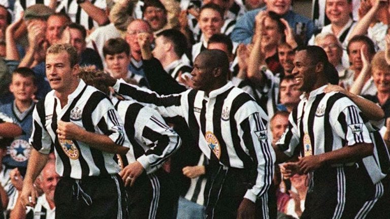 alan shearer tino asprilla les ferdinand goal celebration newcastle united nufc 990 768x432 1