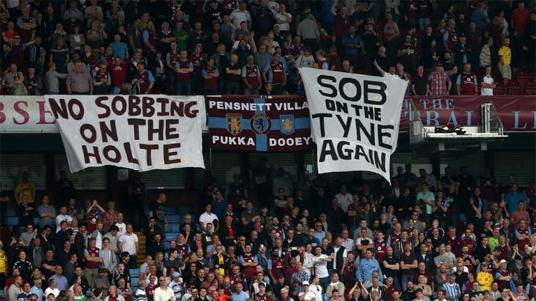 aston villa fans sob on the tyne again banner holte end newcastle united nufc 1120 768x432 3