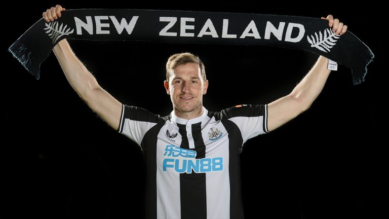 chris wood signing new zealand scarf newcastle united nufc 1120 768x432 1