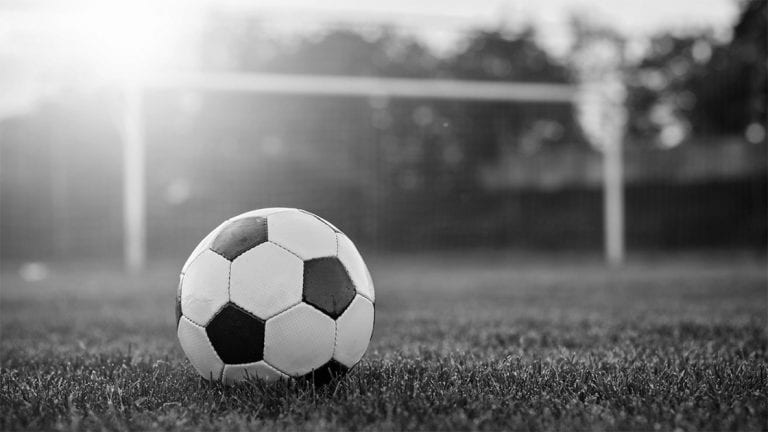 football on grass goalposts sun shining newcastle united nufc bw 1120 768x432 1