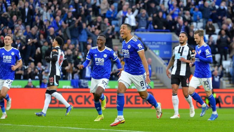 youri tielemans celebrating leicester newcastle united nufc 1120 768x432 1