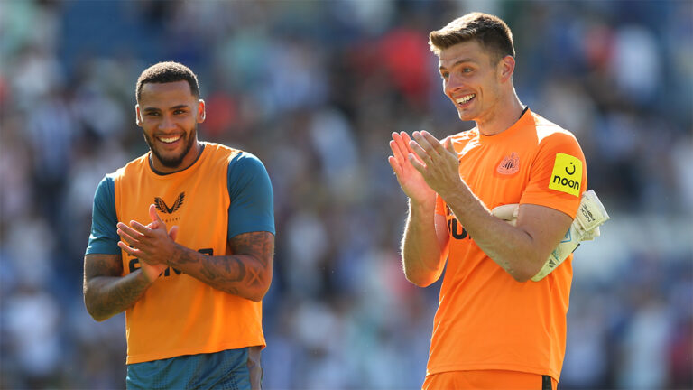 nick pope smiling clapping lascelles newcastle united nufc 1120 768x432 1