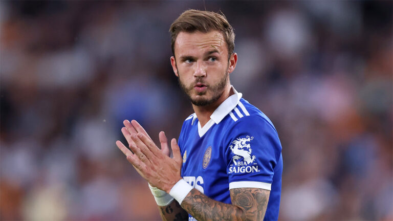 james maddison leicester city clapping newcastle united nufc 1120 768x432 1