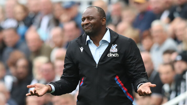 patrick viera crystal palace manager grinning newcastle united nufc 1120 768x432 1
