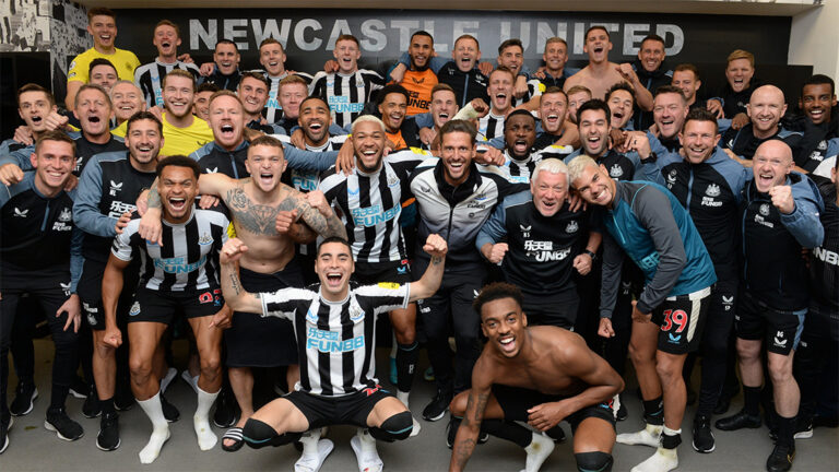 team celebration dressing room brentford october 2022 newcastle united nufc 1120 768x432 1