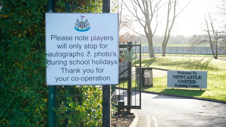 training centre entrance players sign newcastle united nufc 1120 768x432 1