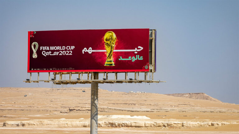 fifa world cup qatar sign on the highway newcastle united nufc 1120 768x432 1