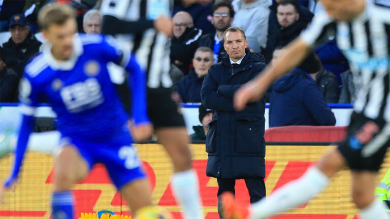 brendan rodgers leicester manager sideline newcastle united nufc 1120 768x432 1
