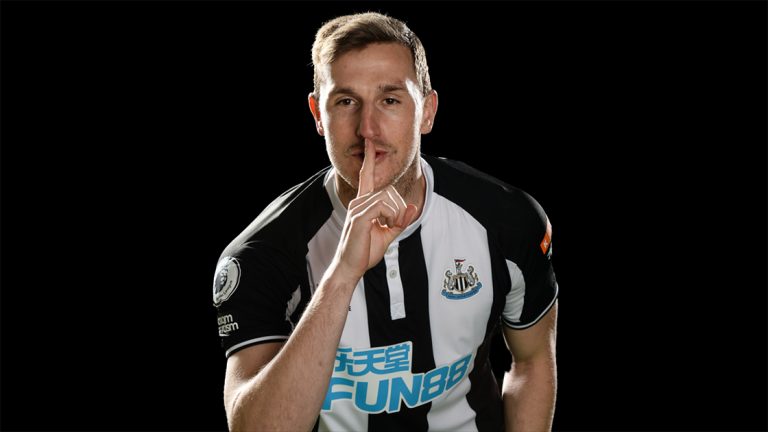 chris wood signing finger to mouth newcastle united nufc 1120 768x432 1