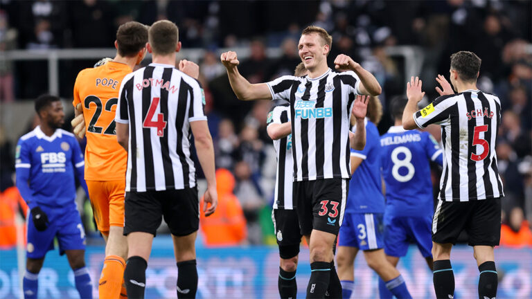 dan burn botman schar pope celebrate leicester newcastle united nufc 1120 768x432 1