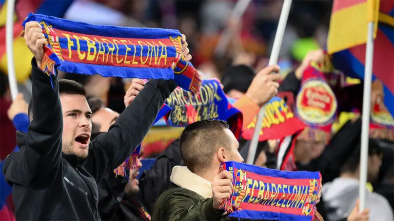 barcelona fans with scarves newcastle united nufc 1120 768x432 1