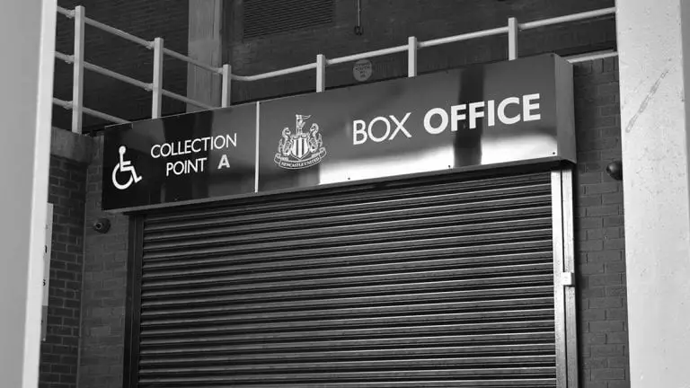 box office shutters down st james park sjp newcastle united nufc bw 1120 768x432 1