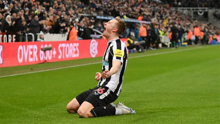 sean longstaff goal celebration on knees newcastle united nufc 1120 768x432 1