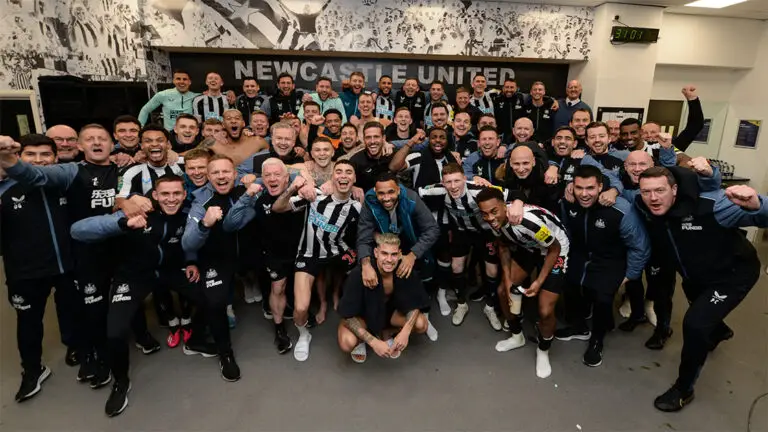 team celebration dressing room southampton january 2023 newcastle united nufc 1120 768x432 1