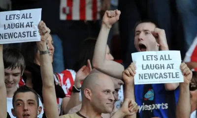 sunderland fans close up lets all laugh at newcastle united nufc 1120 768x432 2